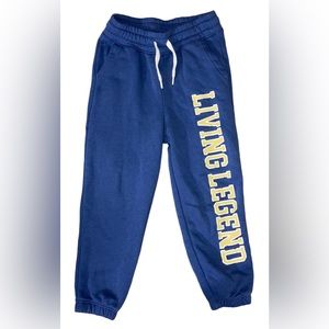 Old Navy gender neutral LIVING LEGEND kids sweat pants - Size XS/5